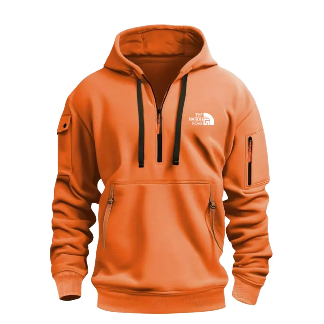 Men’s Zip Hoodie – Casual Hooded Sweatshirt
