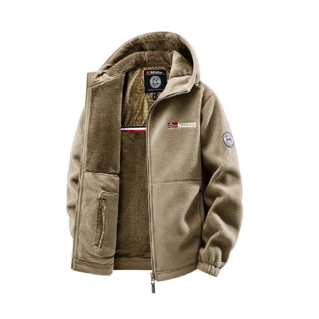 Men’s Thermal Fleece-Lined Winter Jacket