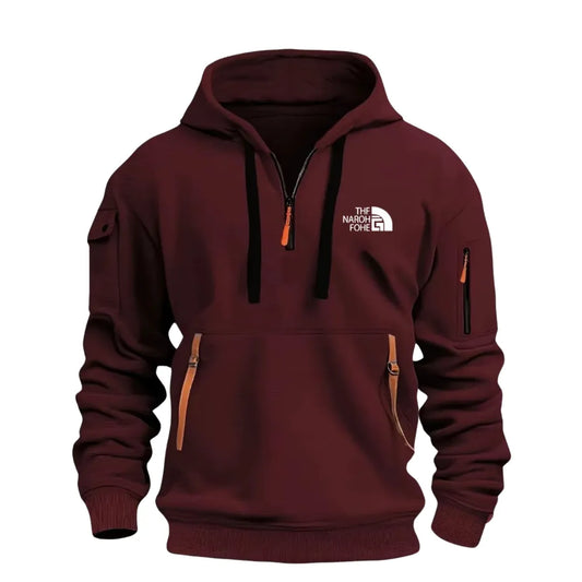Men’s Zip Hoodie – Casual Hooded Sweatshirt
